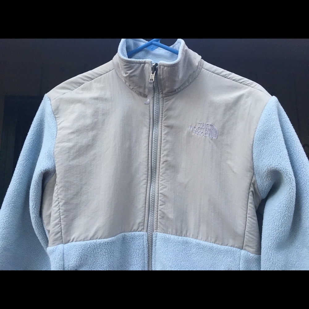 Light Blue The North Face Jacket (Girl’s Large)